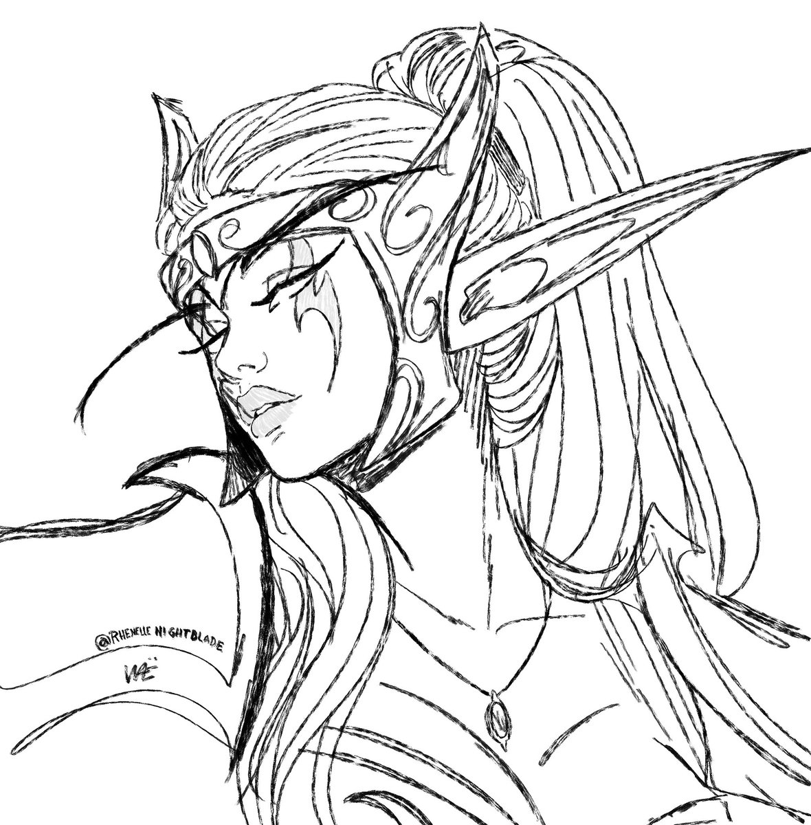 kissfortheelves's tweet photo. @CMDR_Nightblade I love her so much!!! https://t.co/O5JKbgYHR4