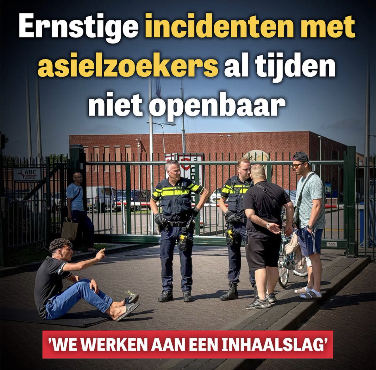 geertwilderspvv's tweet photo. “Het gaat om incidenten die zo heftig zijn dat ze met de ambtelijke en politieke leiding worden gedeeld. Tot aan asielminister Bart van den Brink (CDA) toe dus.”

CDA-Minister van den Brink houd misdaden asieltuig onder de pet. Dat is een doodzonde. Maak openbaar of treedt af! https://t.co/fkD5chqZNf