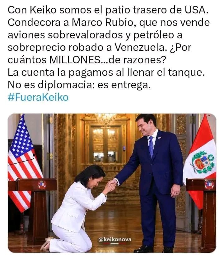 chars2100's tweet photo. @LuzSalgado_R Jajaja, orgullosa para los fujiburros https://t.co/yzRucTENec