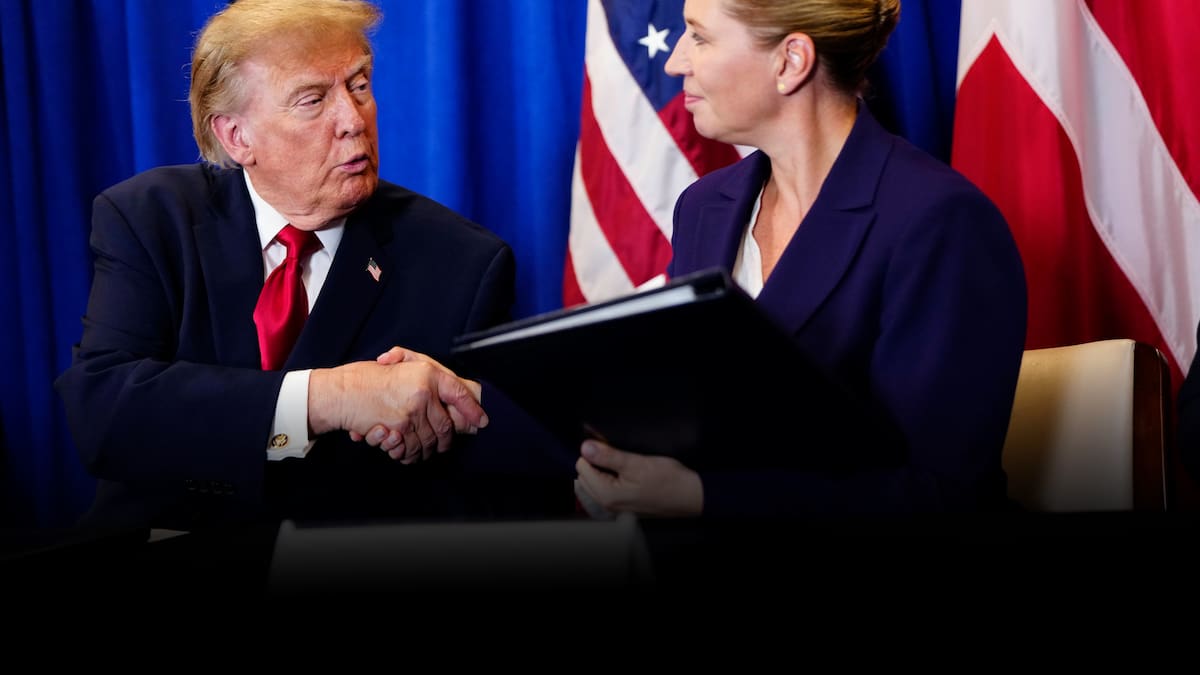 Blickch's tweet photo. Am Dienstag wurde ein Abkommen zwischen den Regierungen von Grönland, Dänemark und den USA in New York zum Schutz der riesigen Insel unterschrieben. Drei Punkte in dem Vertragswerk fallen besonders auf.  https://t.co/AJj0Vn6ONi https://t.co/C12HnCYyQx