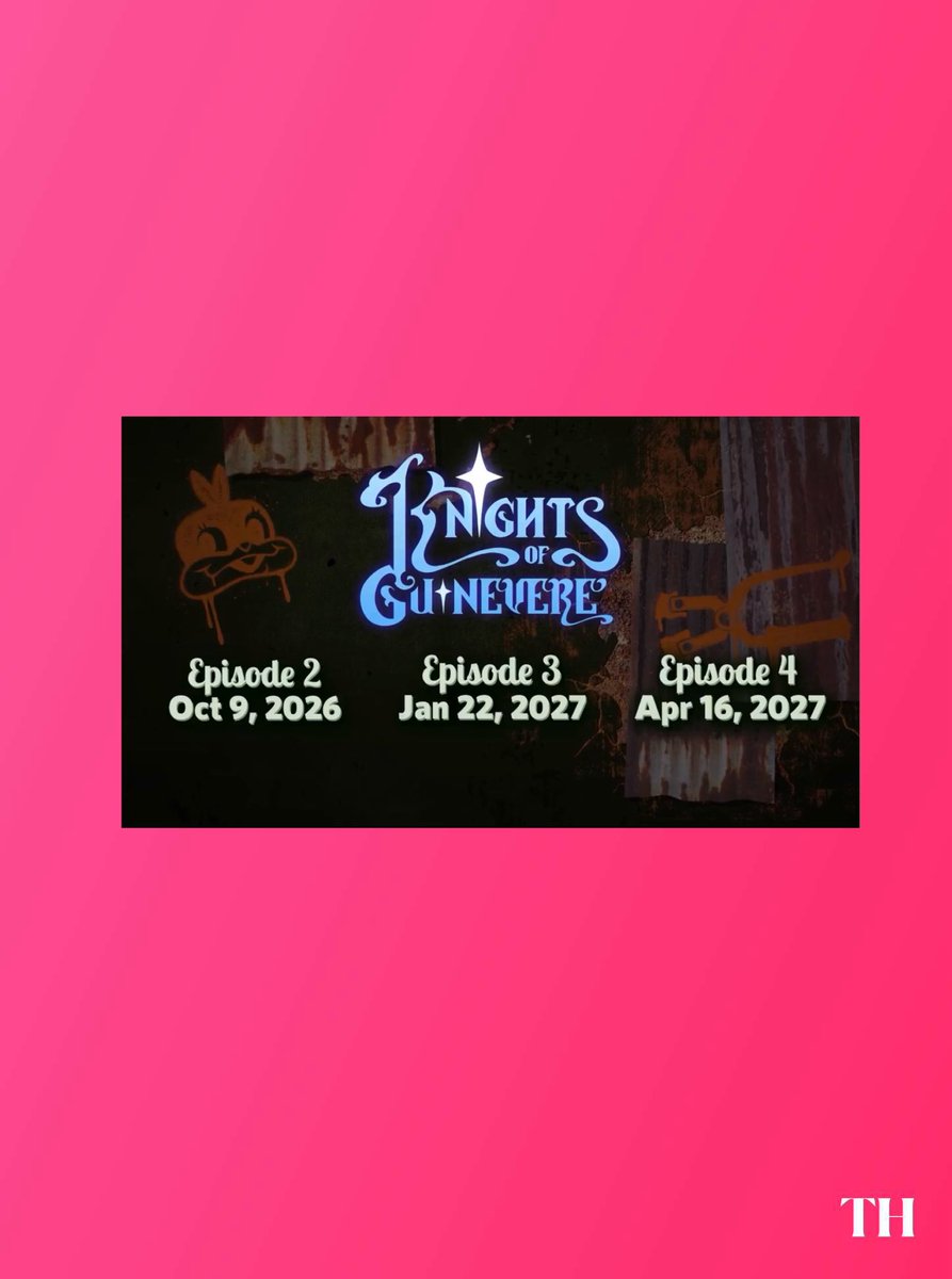 ToonHive's tweet photo. The release date for three episodes of ‘Knights of Guinevere’ has been revealed so far. https://t.co/sHV4HajwQt