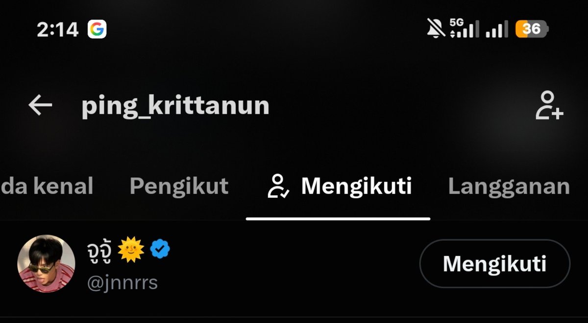 jumarkmo's tweet photo. juniormark and ping follow each other huhuhu i hope i'll get moment juniormark with ping as they son in starlympics 2026😭

@jnnrrs @Markjrtn @PKrittanun https://t.co/f4LbUlfuUi