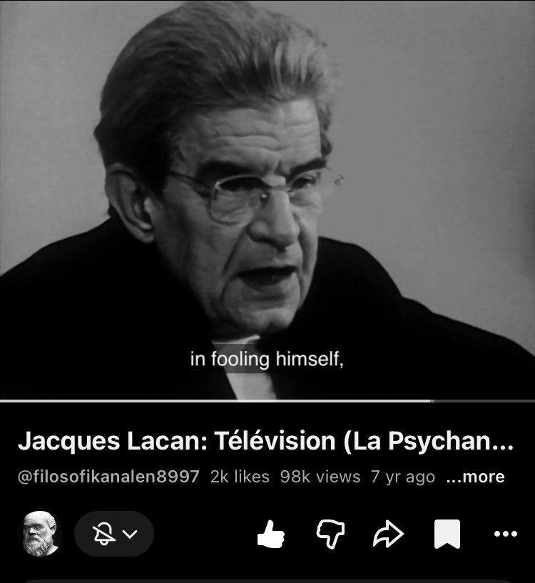 labjectdevenus's tweet photo. #mood #lacan https://t.co/VepJpGQTc0