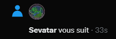 JacquesJea4r4a's tweet photo. Mon premier abonné @Via_Astra_ ! Merci de me suivre 🎉 https://t.co/zJhIuhaviF
