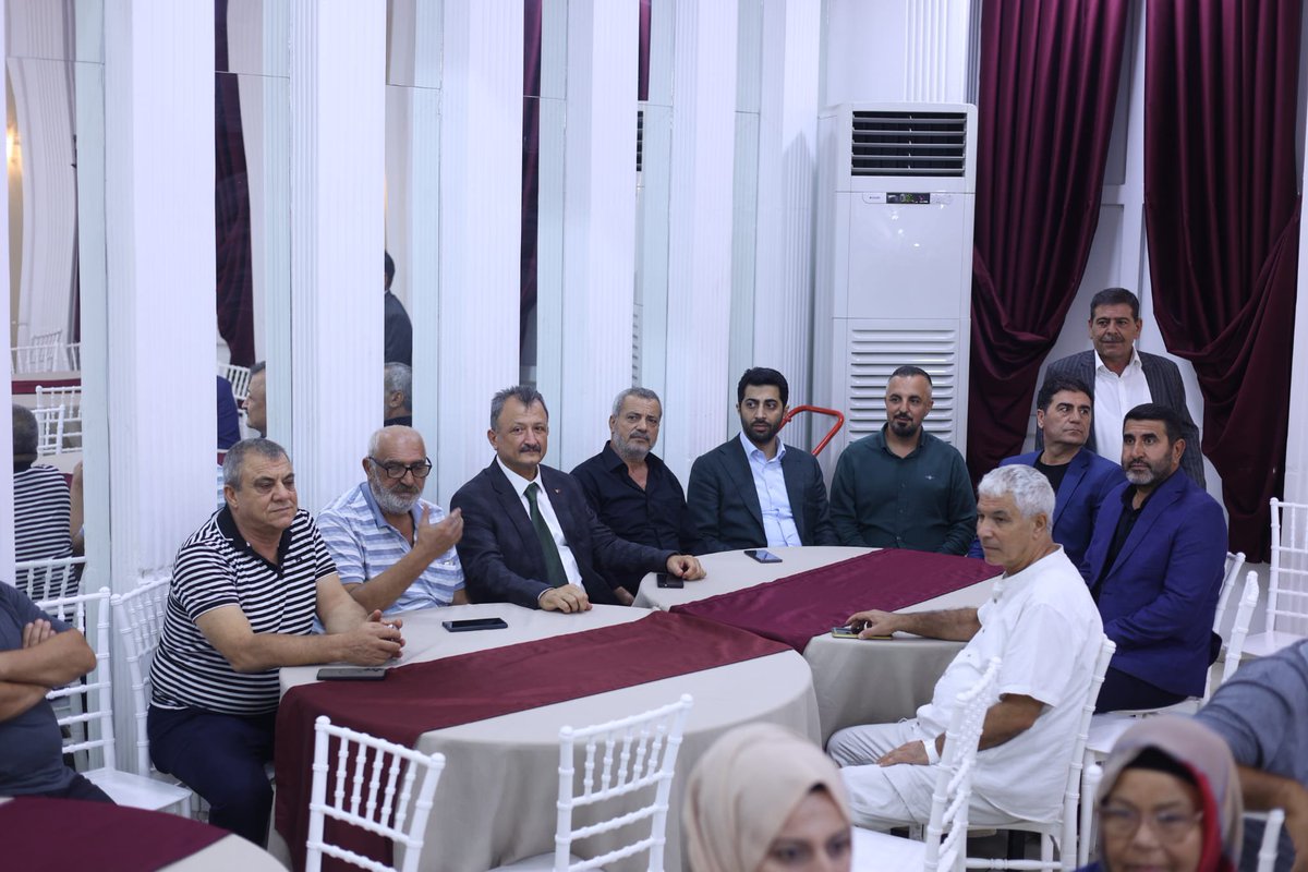 coskunali_01's tweet photo. İl Başkan Yardımcımız Sayın Zeynel Üstemel, İlçe Başkan Yardımcımız Necim Tantik, önceki dönem Seyhan Meclis Üyemiz Sinan Altun, ve İlçe Yönetim Kurulu Üyemiz Eyüp Koca ile birlikte; Narlıca Mahalle Başkanımızın kıymetli oğlu ile İlçe Yönetim Kurulu Üyemiz Mustafa Dara’nın kıymetli yeğeninin nişan ahitlerine şahitlik ettik.

Genç çiftimizi ve değerli ailelerini gönülden tebrik ediyor; çıktıkları bu güzel yolun sevgi, huzur ve bereketle tamamlanmasını diliyorum. Rabb’im hayırlı eylesin, mutluluklarını daim kılsın.

#GüçlüTeşkilatGüçlüSeyhan 
@Akparti @omerrcelik @abuyukgumus @yahyacelik_ @ozmehmetemin @avmustafaozkan @Zeynelustemel @KaramikSunay @abdullahdogru01 @farukaytek