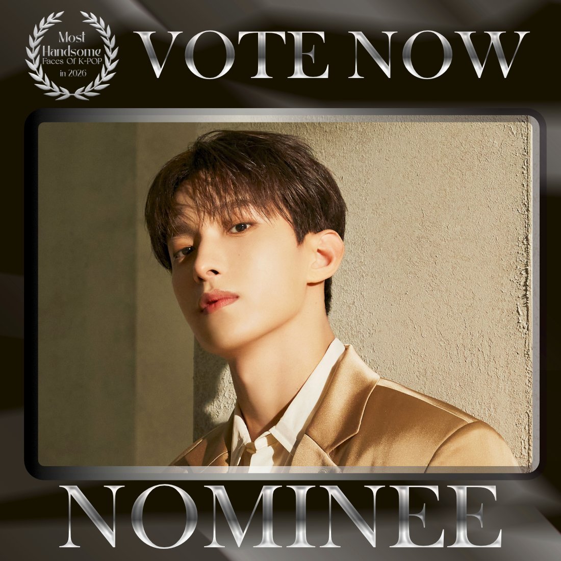 TOP100KPOP's tweet photo. DK (SEVENTEEN) is nominated for Most Handsome Faces of K-Pop in 2026.

👉 VOTE: https://t.co/KQkXdYYxhj https://t.co/dYHzOEmh4Y