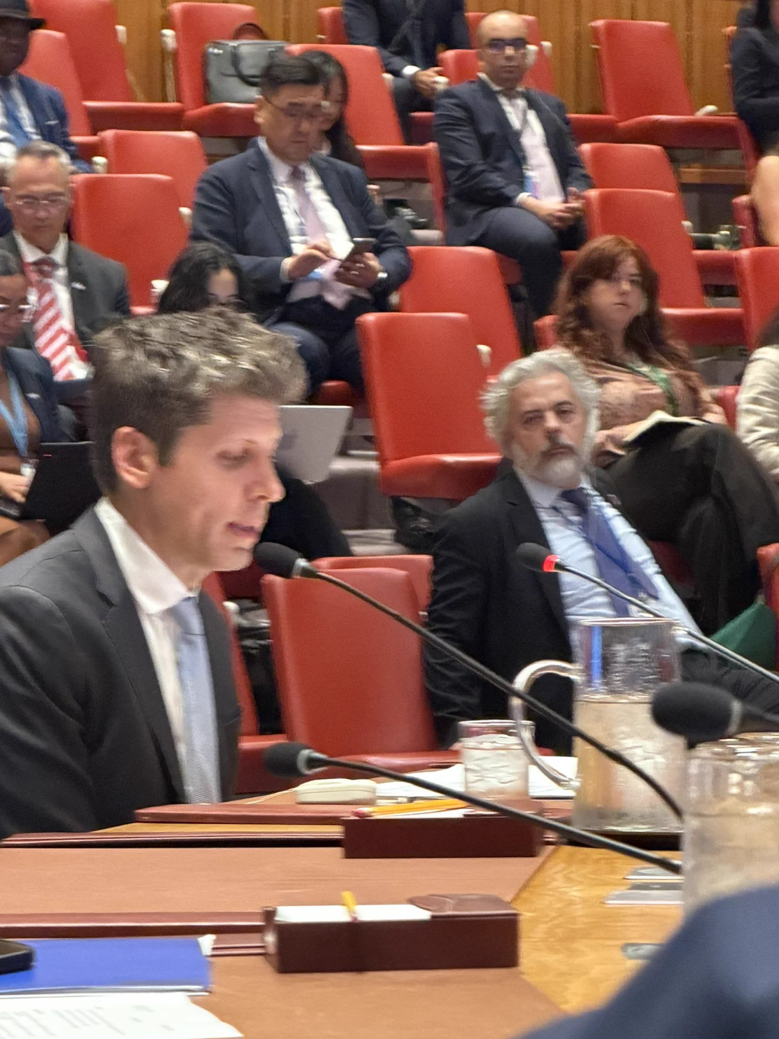 UN Security Council holds first AI-risk session with Bengio, Altman, Amodei, Delangue