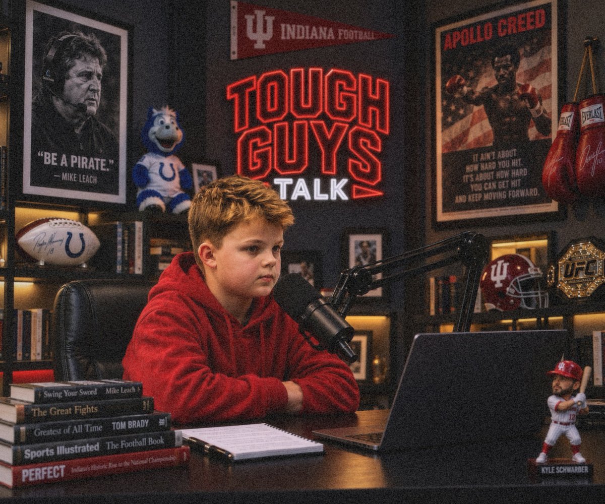 Leah2Go's tweet photo. Sports fam, my son Ernie is starting his own podcast and content channel @ToughGuysTalk with his brother George. This is part of an ongoing sports media lab STEM learning project and something they have been wanting to do for fun. They are pretty entertaining and have some fun guests planned.

They are looking for followers as well as athletes, coaches, and sports media professionals to interview in the coming months. 

Please give them a follow if you are inclined and possibly a share. Thanks friends 🫶🏽