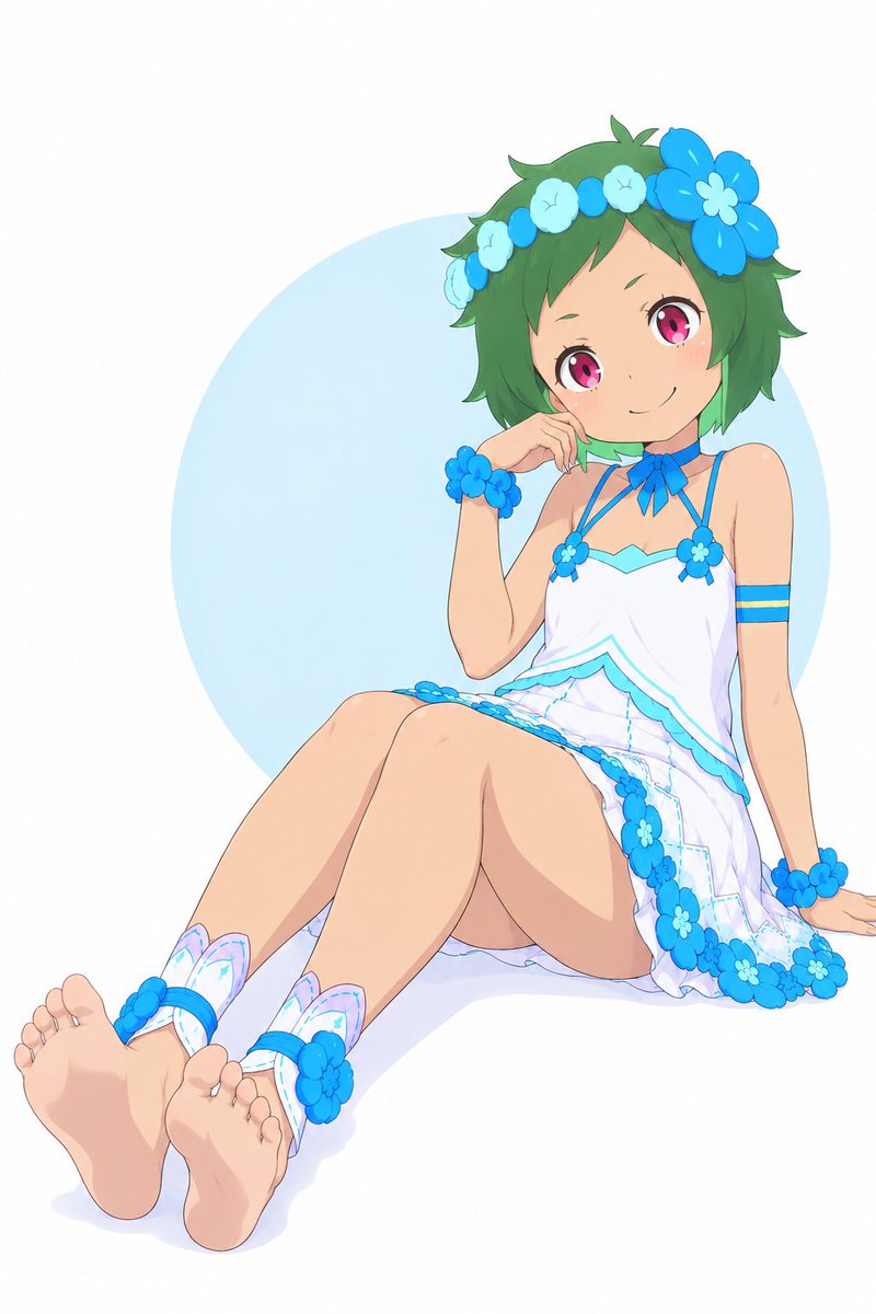 uomiga10's tweet photo. The little witch Typhon feet 💙
#typhon #RuiArneb #rezero #feet #rem #リゼロ #meili #beatrice #capella #Felix #priscilla #shaula #sekhmet #minerva #Anklet #ram https://t.co/Vw504IKCIz