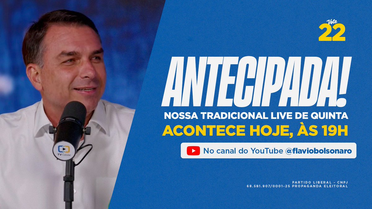 FlavioBolsonaro's tweet photo. Link: https://t.co/NNpuC2DGyE https://t.co/pK3VYbWmek
