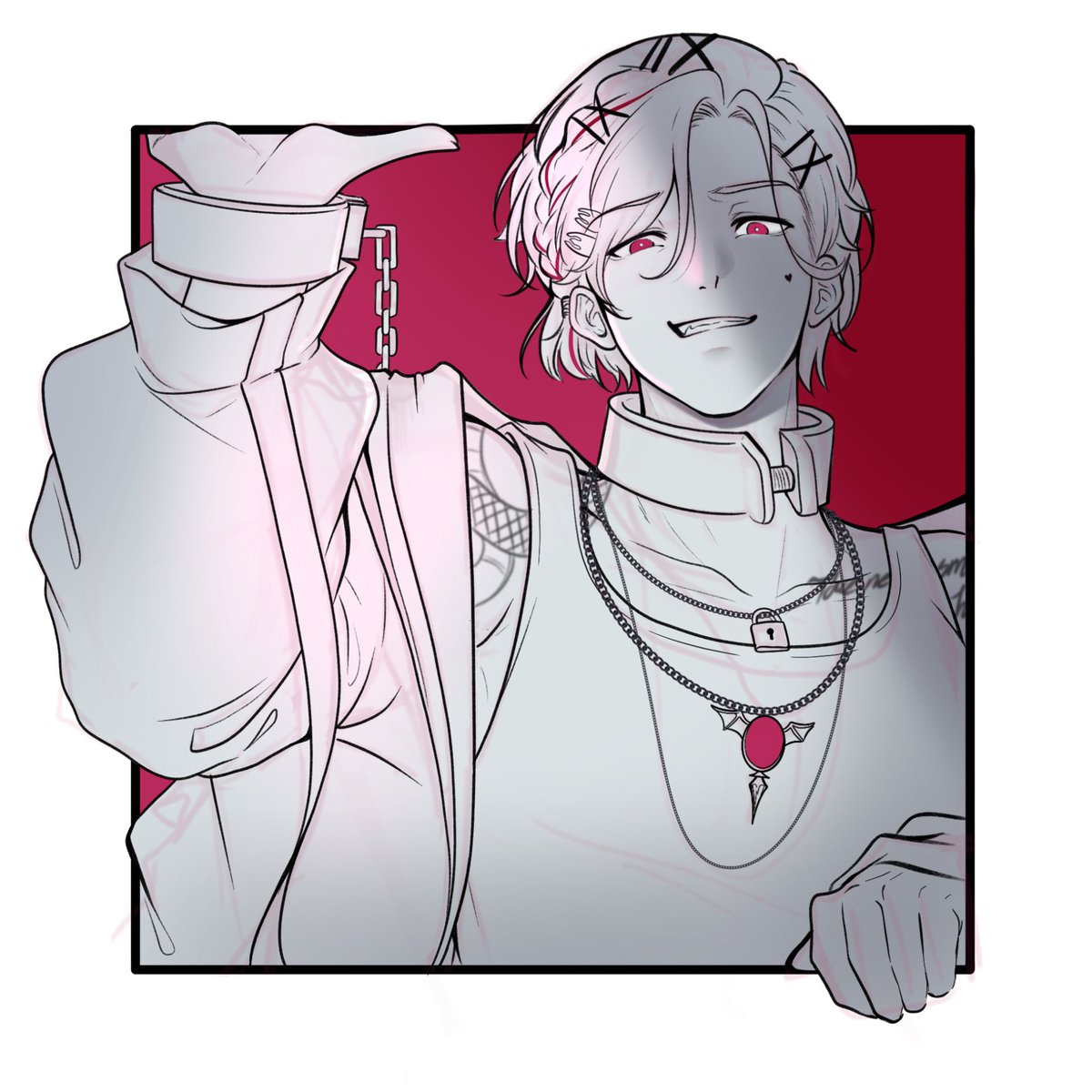 li_leith_'s tweet photo. BREAKING OUT OF PRISON TO BREAK IN TO YOUR HEART!!!🩷⛓️

Thank you for recommending, Hope you like it^^

#LockArt https://t.co/dKh6Kvj5g2