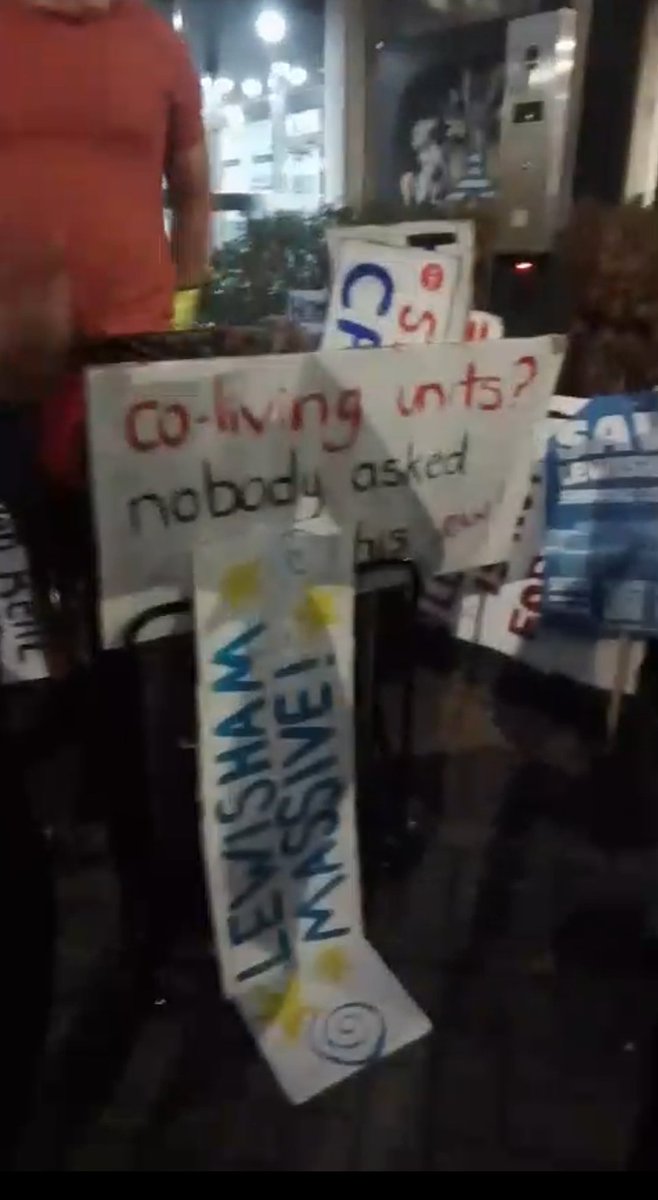 Darren1Mckenzie's tweet photo. Well, we went to see what was going on at Lewisham Town Hall tonight. A chill crowd. If we’d known people were handing out music flyers that weren’t related to the cause at all, we would have brought our own!
Full rundown coming, on  Save Lewisham Shopping Centre Rally. #StarletX https://t.co/8yZaeOmWTG