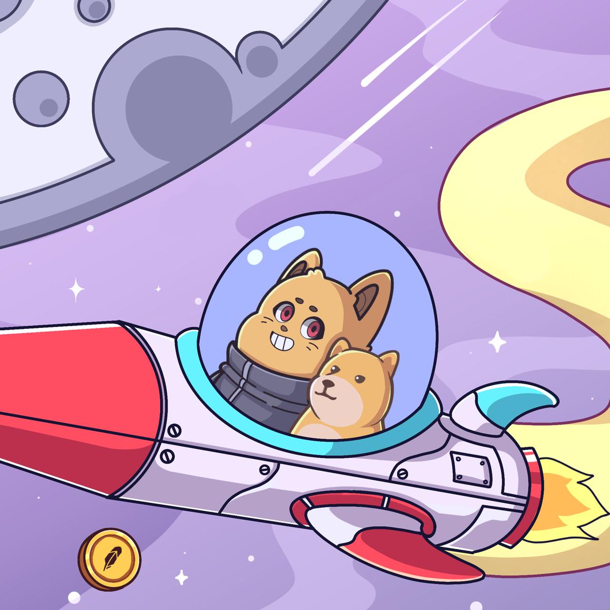 mythicsnfts's tweet photo. Not financial advice, just vibes: ETH ripping double digits and this crew isn't touching the eject button 🐕 https://t.co/uDnyoa4tcd