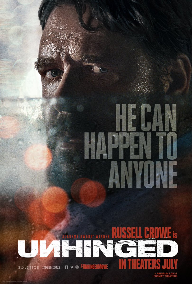 notalexisstyler's tweet photo. Unhinged
2020 ‧ Thriller/Action ‧ 1h 30m

A deranged man who terrorizes a single mother after a minor traffic dispute. https://t.co/UEp7NdFoO5