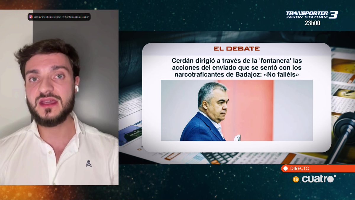 navedelmisterio's tweet photo. Cerdán dirigió a través de la 'fontanera' las acciones del enviado que se sentó con los narcotraficantes de Badajoz: «No falléis» @entrammbasaguas @eldebate_com 
https://t.co/GzlUTY6Unu #Horizonte https://t.co/5kkcOACXmF