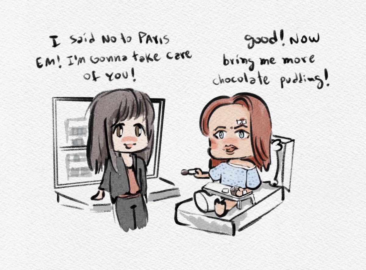 Potstickers513's tweet photo. Tiny sachston 
 How the hospital scene should have ended https://t.co/UuT6qQy3M2