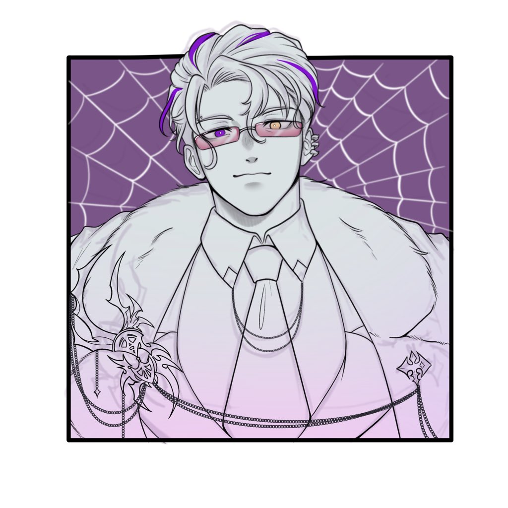 li_leith_'s tweet photo. Here comes the Boss!!! 우리 사장님!!! 🕸️🪙

I hope I’m not drawing the boss look weird 😣 thank you for the recommendation btw^^

#Vartistry https://t.co/3KY15XM4YZ