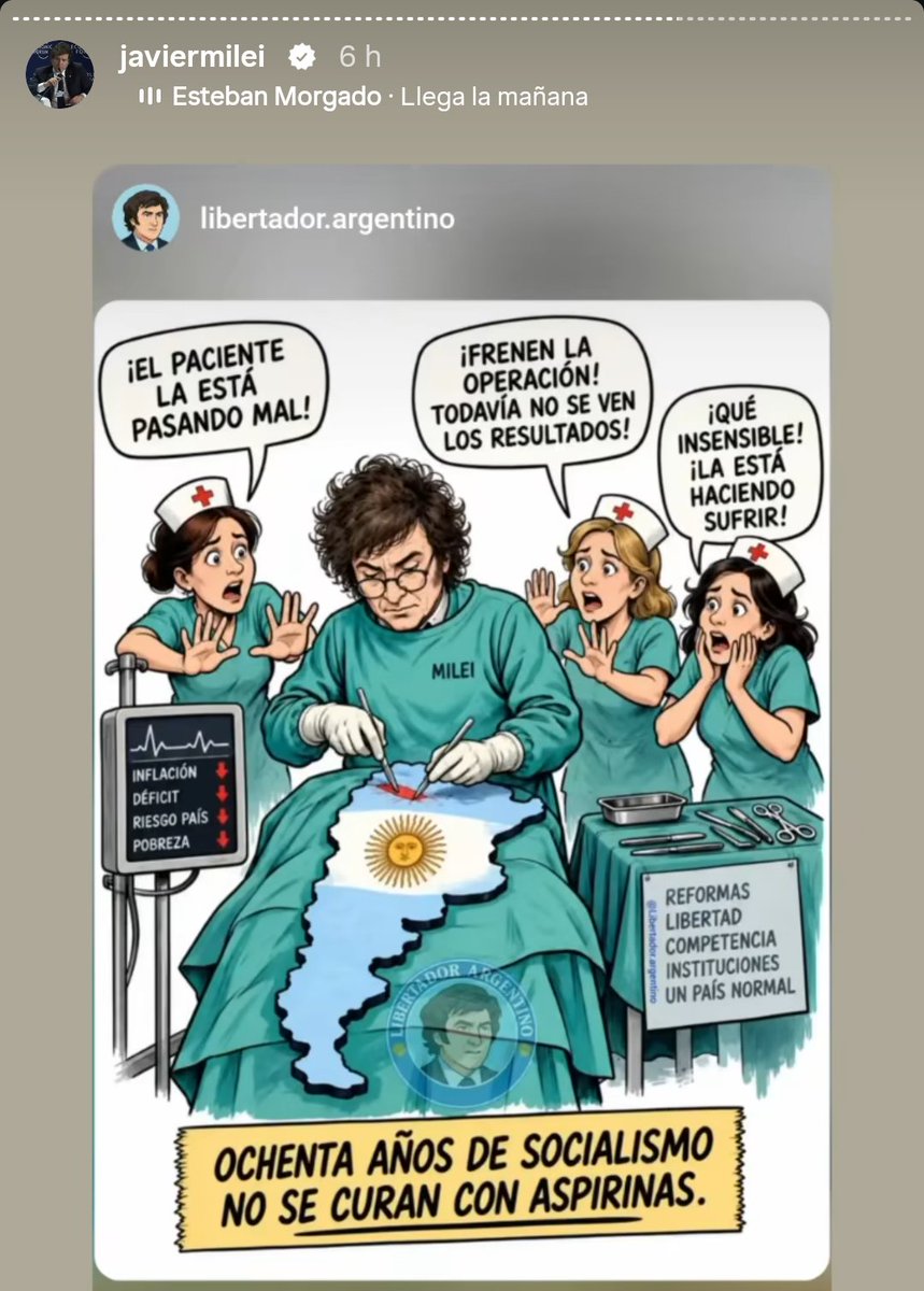 MConurbasic's tweet photo. NOS GOBIERNA UN PELOTUDO https://t.co/6okCBgeXCR