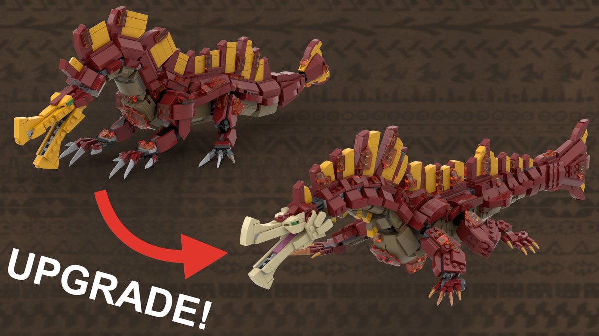 PikminJakob's tweet photo. If you happen to have my old 2022 model, it can be upgraded into the 2026 version (obviously with many new additional pieces).

The new version is much better, I couldn't tell you why I chose orange for the beak originally... https://t.co/h01eXQyblD