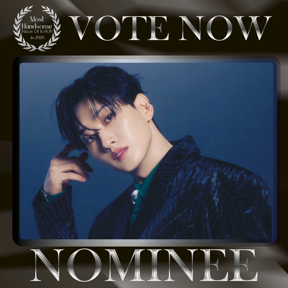 TOP100KPOP's tweet photo. EUNHYUK (SUPER JUNIOR) is nominated for Most Handsome Faces of K-Pop in 2026.

👉 VOTE: https://t.co/KQkXdYXZrL https://t.co/DPKOPb3NO5