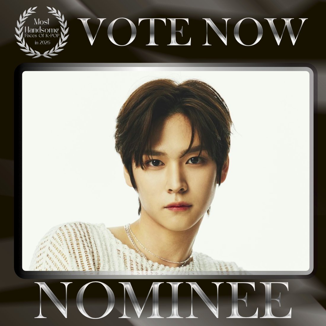 TOP100KPOP's tweet photo. EUNSEOK (RIIZE) is nominated for Most Handsome Faces of K-Pop in 2026.

👉 VOTE: https://t.co/KQkXdYXZrL https://t.co/le3JUZYhFN