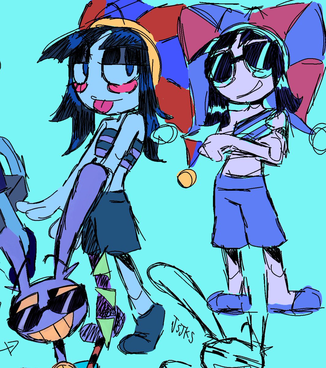 yupiiariv's tweet photo. Some scketches 
#tadc https://t.co/x8rnA8jMlW