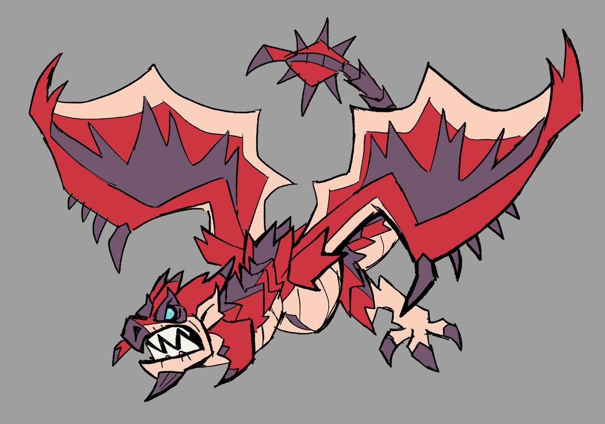 domesticus1's tweet photo. raging rathalos https://t.co/tWuw06Cizc