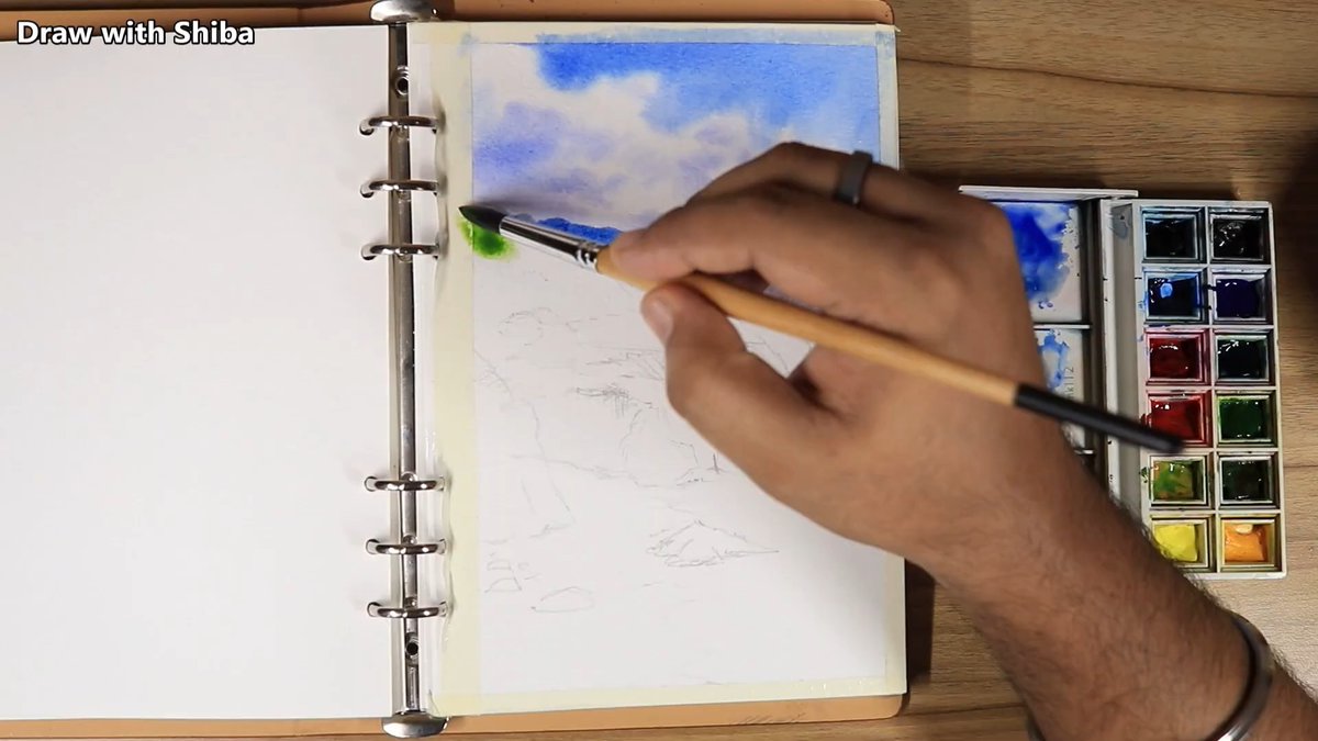 Ekowati56348801's tweet photo. Looking for a fun new hobby Try watercolor sketching! No fancy tools needed, just grab a pen u0026 paper. Small steps bring big joy, start today! https://t.co/2djSyq9mI5