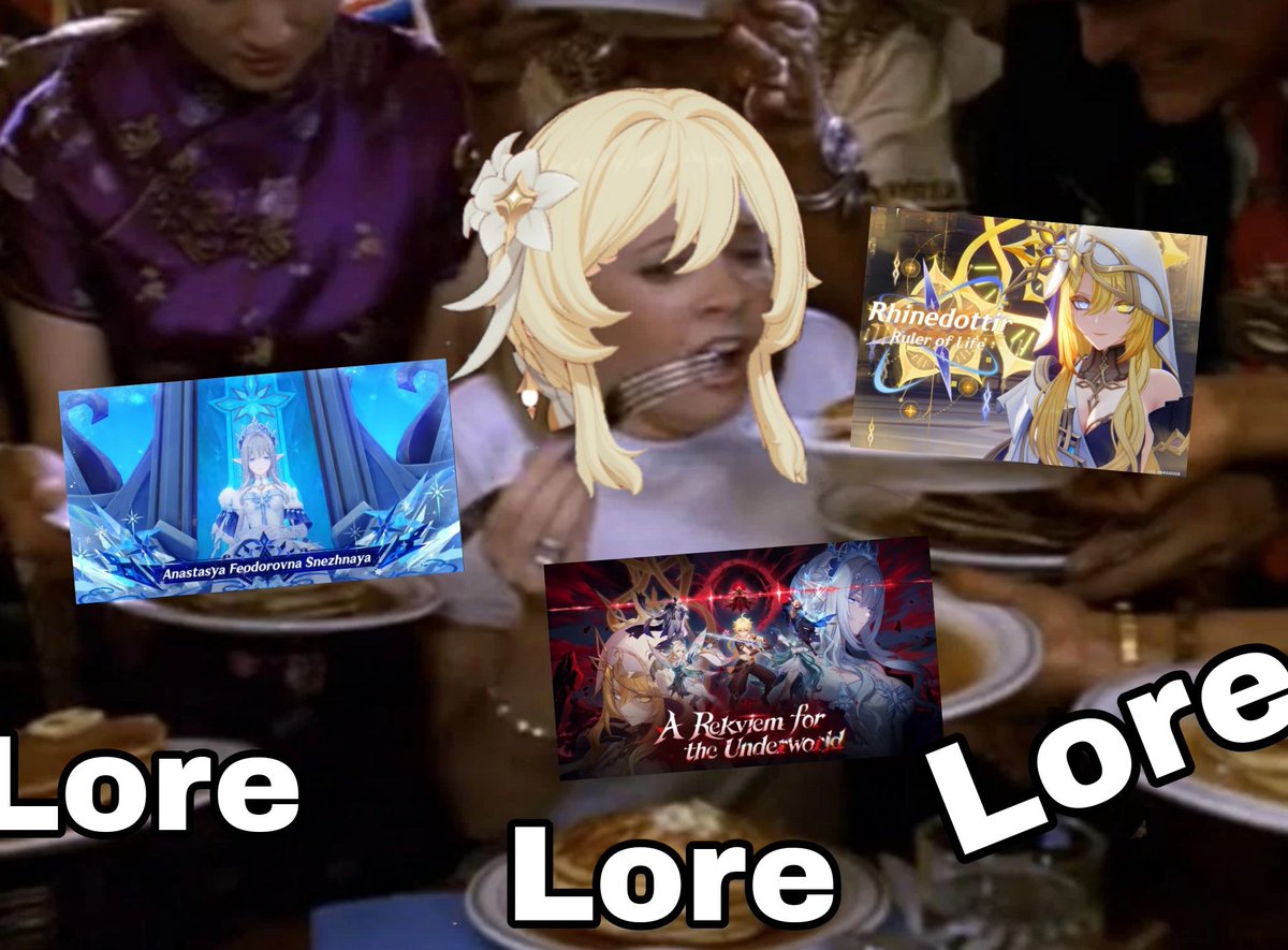 teyvattabloid's tweet photo. So much lore drop 😱

Without spoiling I wonder what's everyone's favourite moment in this AQ

Credit - u/Katscatkittykat

#Genshinlmpact #Genshin #GenshinMemes https://t.co/KBm0jAGOLp