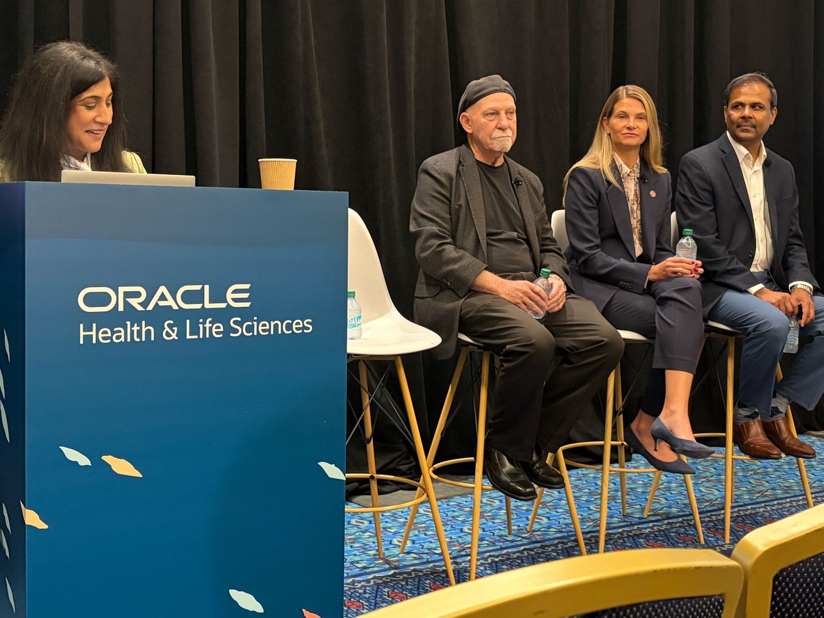 CizzleBio's tweet photo. Proud to see Cizzle Bio’s Dr. Steven T. Rosen among leading oncology experts at the @OracleHealth and Life Sciences Summit, discussing AI, regulatory change, and therapeutic innovation in oncology trials.
#CizzleBio #Oncology #CancerResearch #OracleHealth https://t.co/Eb5uuU32vU