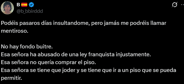 maritomacarron's tweet photo. no hay fondo buitre https://t.co/6HKP2WJQlH