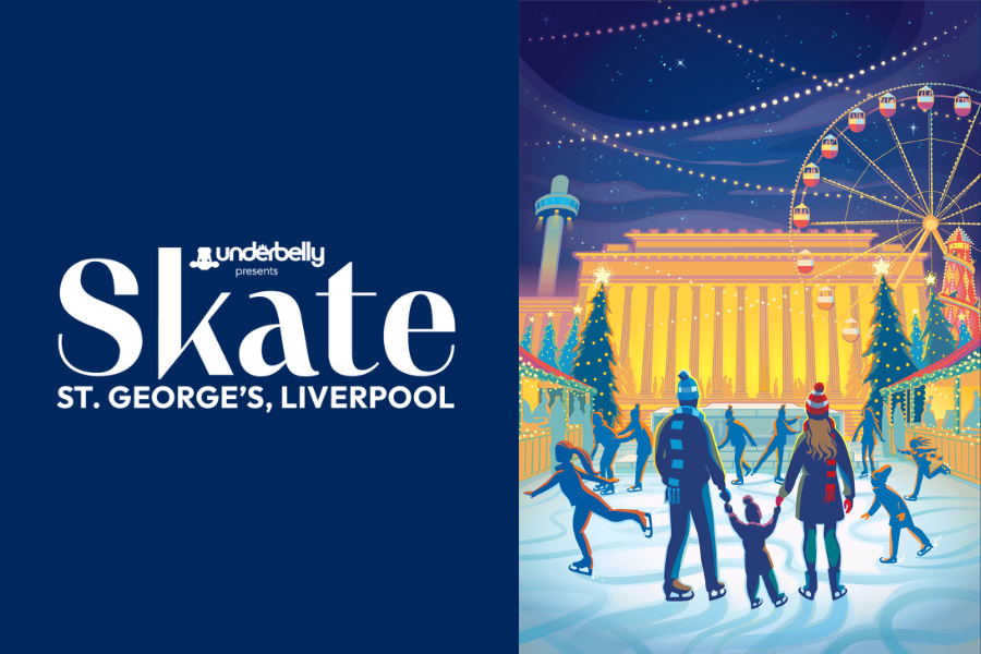 CultureLPool's tweet photo. #Christmas | Skate St George's has launched in Liverpool! ⛸️ 

Opening on Saturday 21 November, the new event will transform one of the city's most recognisable locations into a festive skating destination until Sunday 3 January 2027!

Find out more ⬇️ 

https://t.co/PcF4Z0NlGY https://t.co/XBg0eTzWxS