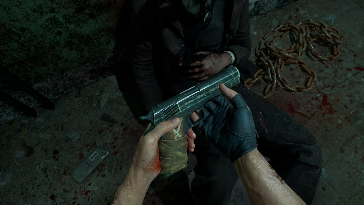 GamerHUDBrasil's tweet photo. Hellraiser: Revival mostra seu combate brutal em novo gameplay 🔥

O novo jogo inspirado na franquia Hellraiser ganhou um vídeo mostrando melhor como será enfrentar as criaturas do Labirinto.

Além de armas brancas e armas de fogo, o jogador poderá usar a Genesis Configuration para arremessar objetos, incendiar inimigos e liberar as famosas correntes de Hellraiser.

Hellraiser: Revival chega em 8 de outubro para PS5, Xbox Series X|S, Nintendo Switch 2 e PC.
#Hellraiser #Gaming #PS5 #Xbox #NintendoSwitch2 #PCGaming