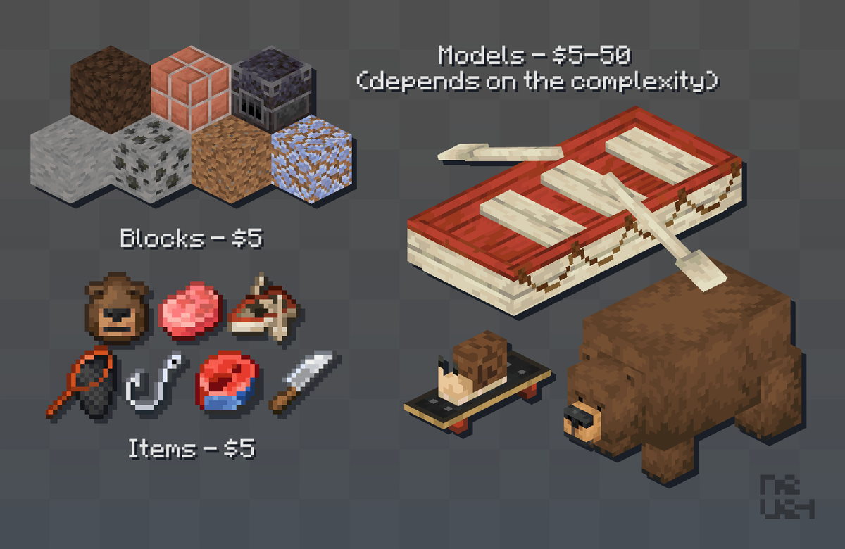 neue1111's tweet photo. I'm reopening commissions !
Retweets and support are appreciated

Dm me on discord (neue11) if you're interested
#minecraft #pixelart https://t.co/Wh16Np0gZK
