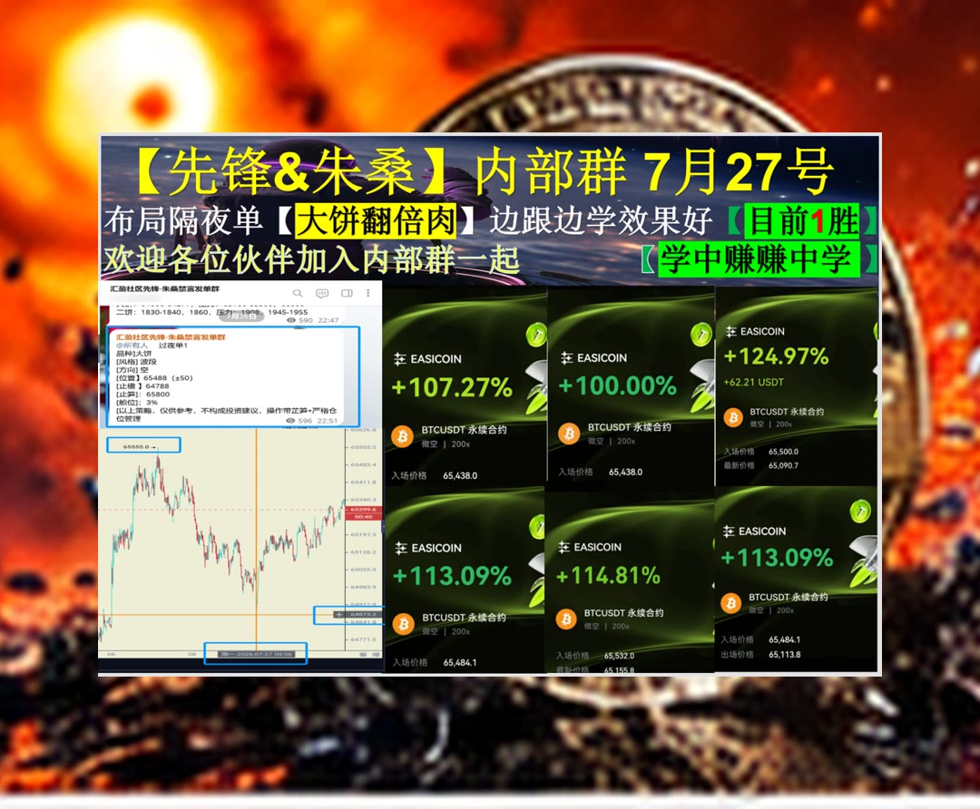 LillySueda's tweet photo. Make hay while the sun shines.
以太坊趋势变化？每日关注行情。NFT租赁🌹数据存储💏多方安全计算💟敢多
Conflux🟢Blackstone Inc.🔕Ripple USD🤼阿斯麦
ETH 加密货币 OKX  免费合约跟单社区👉 @fzy988 👈 https://t.co/uAMAnjmxv8