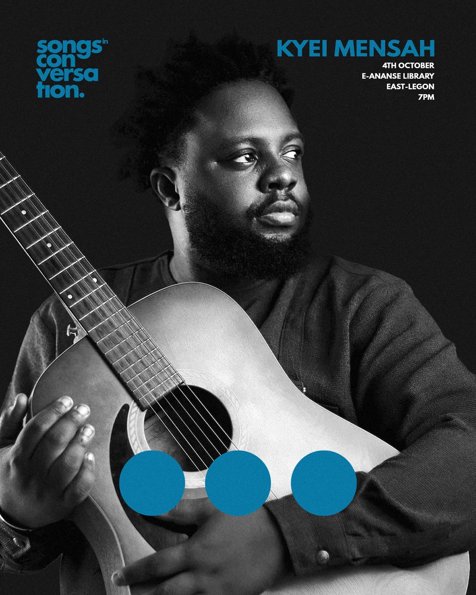 KyeiMensah_'s tweet photo. Very excited about being on @songsinconvo on the 4th of October! Seats are limited so kindly get your tickets now! https://t.co/JzOZOxLtyI https://t.co/6Kfzxb8ngu