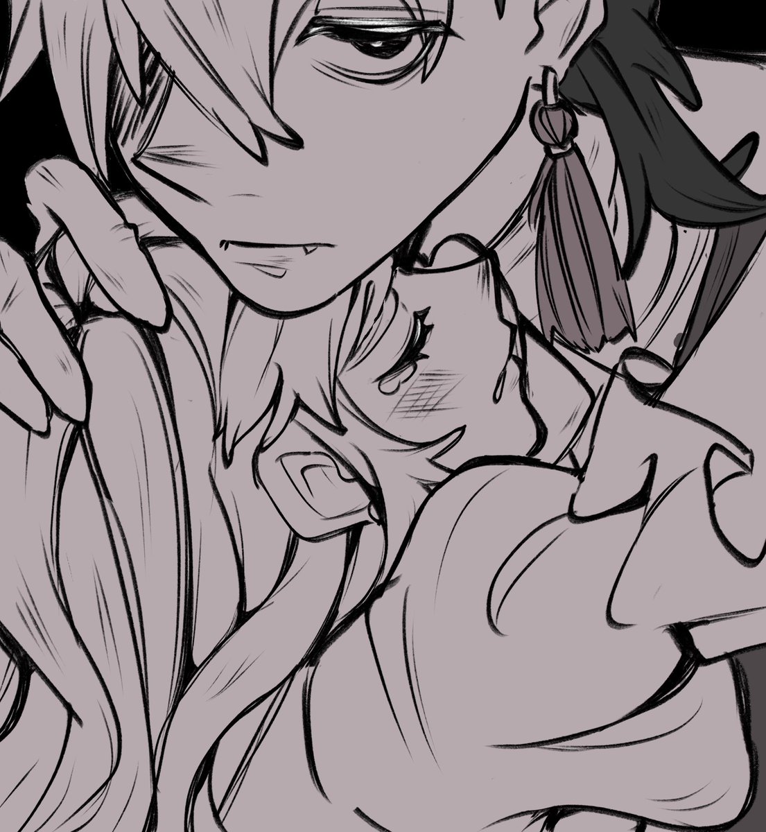 sunwuzii's tweet photo. I’m loving #zanka in this au #ocxcc https://t.co/Cj8pNMTgol