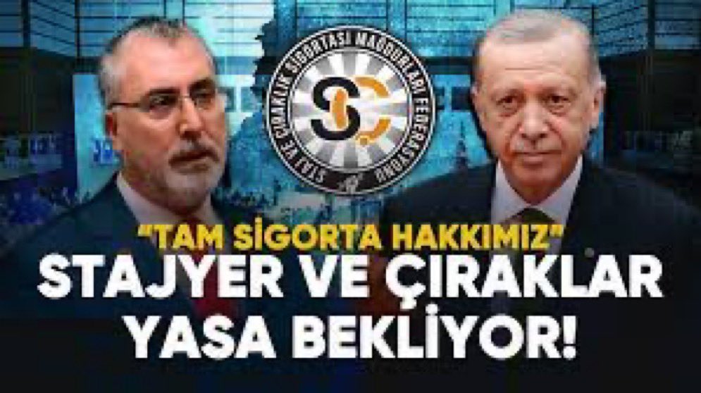 bedelsiz_ruhlar's tweet photo. Mesleki Eğitim Sigortası ❗️
#StajyerinçırağınKaderiDeğildir https://t.co/9dTIvbBQLB
