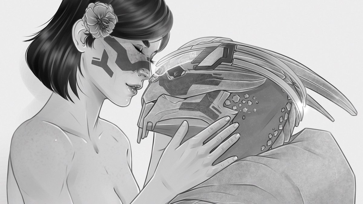 LuaSpicyHours's tweet photo. Sneak peek 👀

#Kinktober #Shakarian #MassEffectFanArt https://t.co/jcc27nBcAb