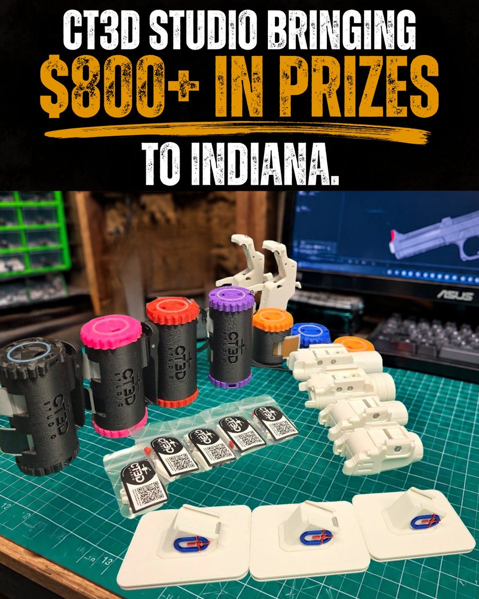 pewcentric's tweet photo. Want your dry fire to feel more like live fire? 🔥

CT3D Studio’s handsets and ACE VR upgrades are built for competition shooters.

We’ll have a VR station at the Pewcentric vendor table + $800+ in prizes at Indiana State.

👉 https://t.co/pIyCOaWkQs

#Pewcentric #CT3DStudio https://t.co/IMq1Tn1FR9