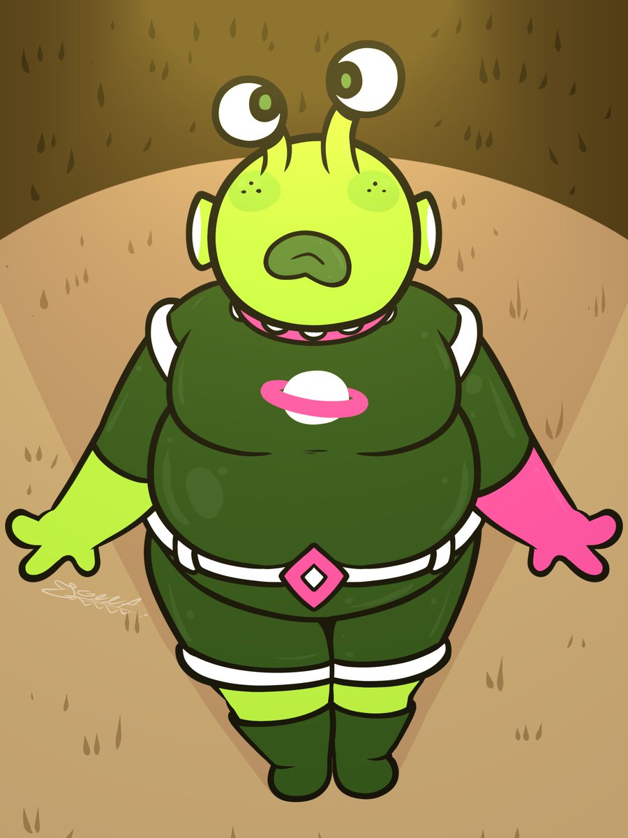 GhostJonna's tweet photo. Funki Town alien #justdancefanart #justdance https://t.co/6LZMcxUcNE
