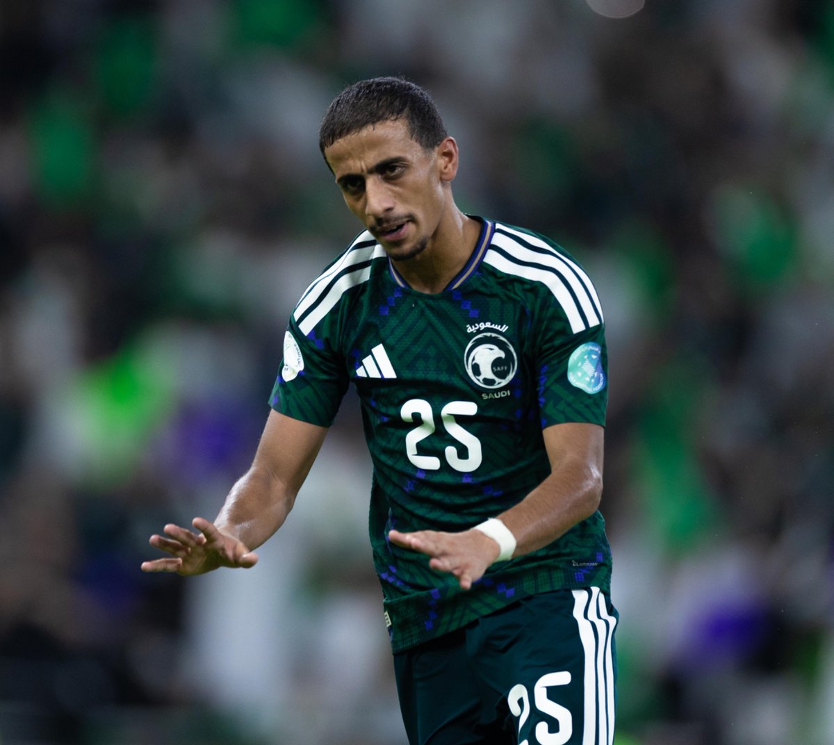 SaudiNT's tweet photo. همام يشعل المدرجات! 💚🔥
أول أهداف الأخضر 🇸🇦 https://t.co/0V4HLxCQko