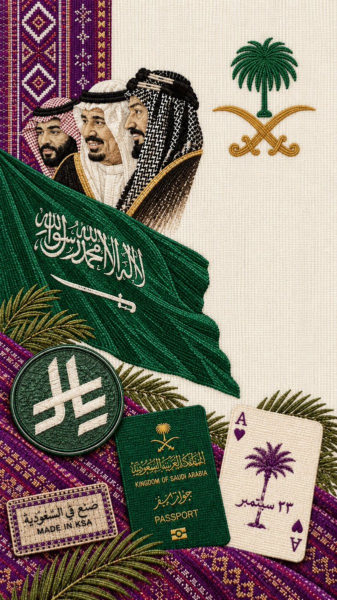ElafMA0's tweet photo. شِعارنا واضِح ولا بُه مراوات
للخيرِ نخْلَة .. وللشرِ سيفِين 🇸🇦🫡

دُمتَ يا وطني عزًا وأمانًا
دُمتَ فخر المسلمين 💚

#اليوم_الوطني_السعودي_٩٦ 
#اليوم_الوطني_٩٦ 
#السعوديه_العظمى https://t.co/gjJGIg08hB