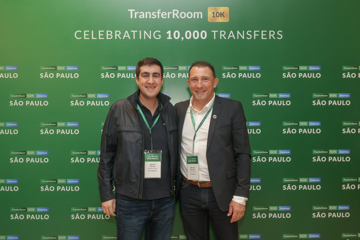 transferroom's tweet photo. That’s a wrap on TransferRoom LIVE Americas in São Paulo. 🇧🇷

Two days. 200+ decision-makers. Clubs and agencies from across the world.

Thank you to everyone who joined us. 🤝 https://t.co/823MPoQNH3