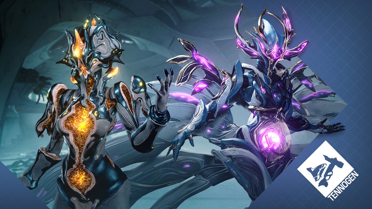 PlayWarframe's tweet photo. Stunning community-made Customizations arrive with #TennoGen Iceblade!

Take a look at the newly available items now: https://t.co/AjZFyR9YwN https://t.co/tu8Jmv9nxo