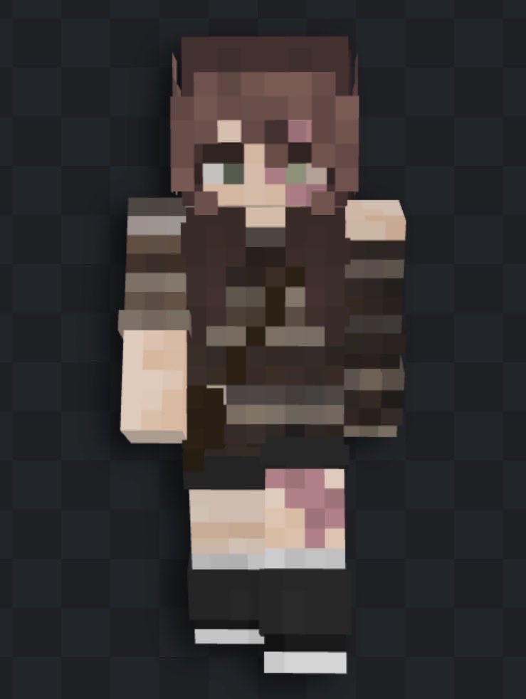 starxifyy's tweet photo. I’m shit at digital art but I locked in and tried to make my Minecraft OC. Here it is! (It looks really flat to me tbh) respect to all of the digital artists out there https://t.co/ki4VuufAVC