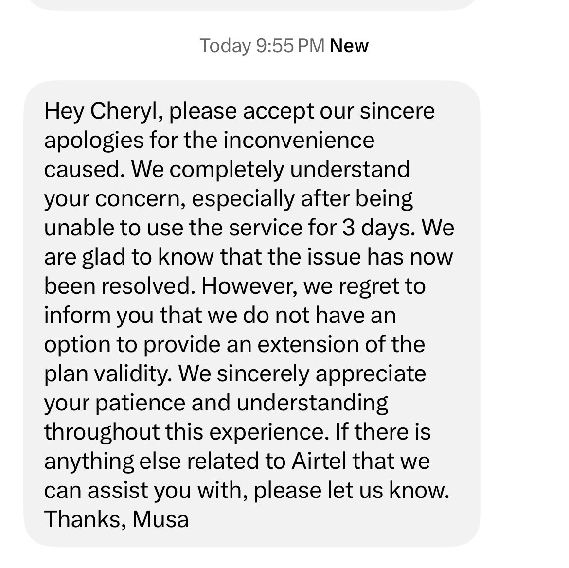 CherylJN1414's tweet photo. #consumer #action
#gaslighting
#audio #recording(s)
#four to #five #attempts
#call received from Bhupendra #Airtel
#repeated #gaslighting
with respect to #Airtel’s #international #roaming service - the service paid for was not provided the first 3 days - all recordings will be submitted 14/15/16 in seeking justice
@sandeepvarma15
@LifevsZindagi
@BharatMata100
@bhartiairtelfdn
@Airtel_Presence
@airtelindia
@GoI_MeitY @CDOT_India @_DigitalIndia @SecretaryMEITY @AshwiniVaishnaw
#bhartiairtel
#airtelpresence
#airtel
#4g
#volte
#restart