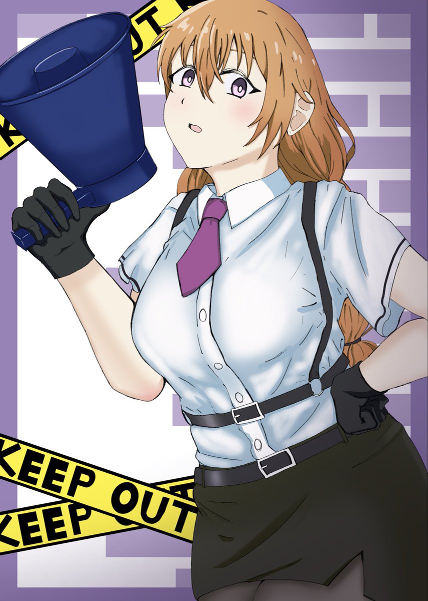 sizu_mon's tweet photo. 彼方ちゃん🚓🚨 https://t.co/YNwarJLH62