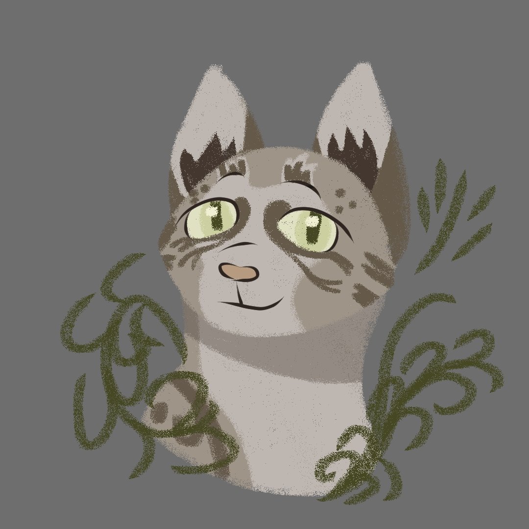 Violet_Moth1's tweet photo. Ferncloud redraw . . . 
#Ferncloud #WarriorCats #warriorcats #wacafanart https://t.co/nctnIAtZ2K