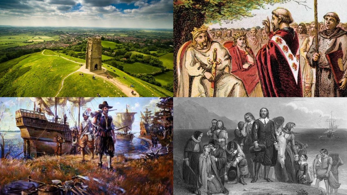 OrthoAnglo81's tweet photo. The year A.D. 1054 marks the traditional date of the Great Schism.

From 1054 to the founding of Jamestown Colony in Virginia (1607): 553 years later.

From 1054 to the founding of Plymouth Plantation (1620): 566 years later.

Many people will comment on how the settlers of both Colonies were Protestant and will say that America was formed by Protestantism, which is true, but there's a failure point here, in my opinion and Orthodox Christians cede ground where they shouldn't.

Blessed Father Roman Braga has talked about how Americans coming into the Orthodox Church brings their people, their country into the Orthodox Church as well. 

America has an ethnogenesis. America doesn't just start with Jamestown or Plymouth. She starts out with Saints Joseph of Arimathea and Apostle Saint Aristibule of the 70 at Glastonbury and with the mission of Saint Augustine of Canterbury to the Anglo-Saxons. 

Both the Britons and Anglo-Saxons were part of the Western Orthodox Church before the Great Schism. So when Americans come into the Orthodox Church, we're not just bringing our people into Orthodox Church, America, we're restoring ourselves to the ethnogenesis of the Western Orthodox faith of our Britonic and Anglo-Saxon forefathers. 

Americans are simply a people who are waiting to be restored to the faith of their forefathers: Orthodoxy.
